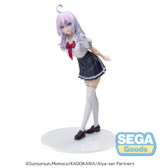 SEGA Prize LUMINASTA [My neighbor Ellie who whispers in Russian from time to time to cover her shame] Ellie - Summer school uniform style -