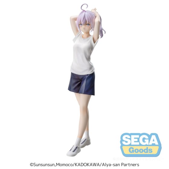 SEGA Prize LUMINASTA [My neighbor Ellie who whispers in Russian from time to time to cover her shame] Ellie - Gymnastics uniform style -