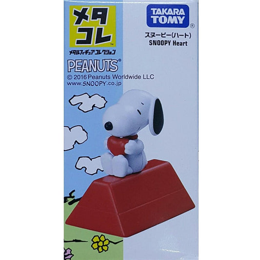 TAKARA TOMY METAL FIGURE COLLECTION SNOOPY HEART 86530