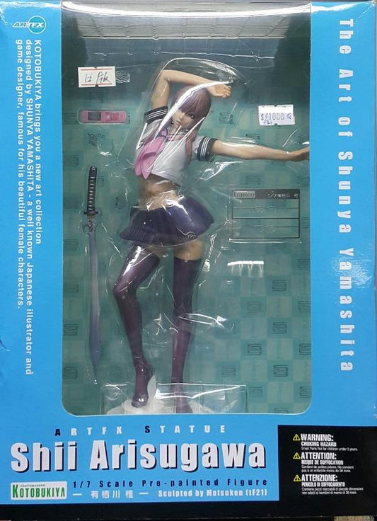 KOTOBUKIYA 77864 THE ART OF SHUNYA YAMASHITA ARTFX STATUE PP-129 SHII ARISUGAWA 1/7 SCALE PRE-PAINTED FIGURE