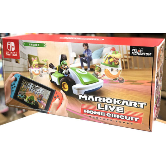 Nintendo Switch Game [HAC-A-RMBAA-HKG] Mario Kart Live: Home Circuit (Luigi Edition Set)