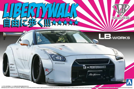 Aoshima 1/24 Liberty Walk #10 LB★Works R35 GT-R ver.2