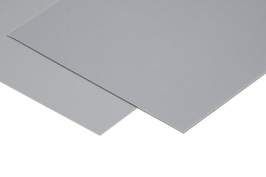 Wave OM-382 Plastic Sheet B5 Gray 0.5mm