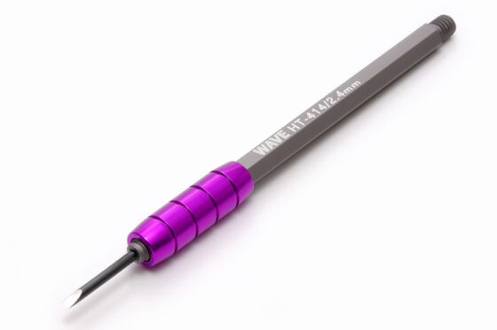 Wave HT414 HG Fine Engraving Knife (Flat Blade) Blade Width 2.4mm