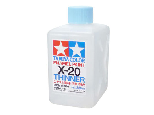 Tamiya 80040 Enamel Oil X-20 Diluent 250ml