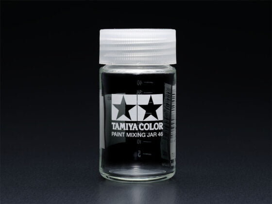 Tamiya 81042 Paint Mixing Jar 46ml w/Measure Tool