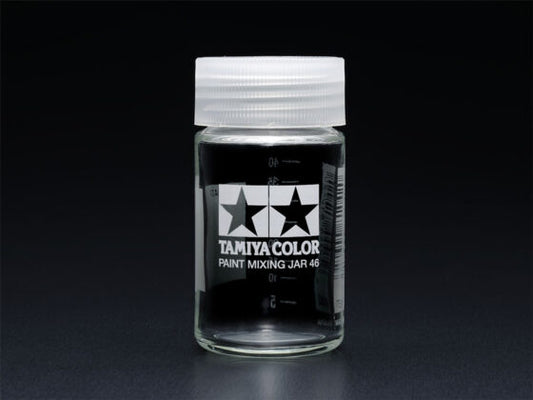 Tamiya 81042 Paint Mixing Jar 46ml w/Measure Tool