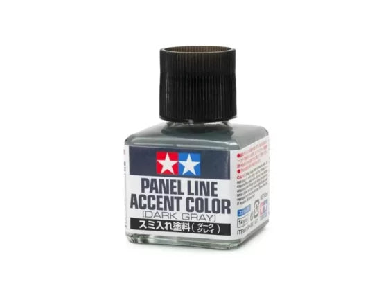 TAMIYA 87199 Enamel Oil Penetrating Liquid (Dark Gray)
