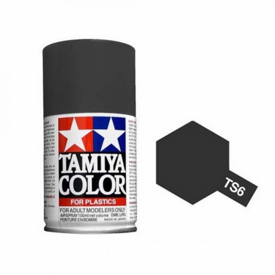 TAMIYA Nitro Oil Spray Can TS-6 Matte Black 100ml