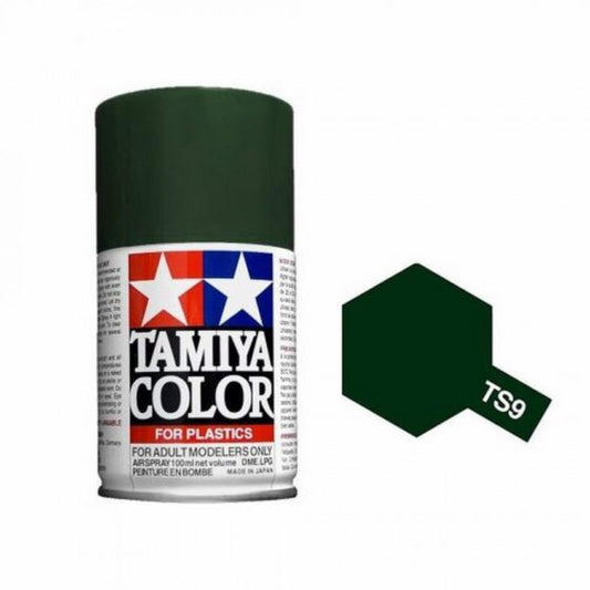 TAMIYA Nitro Oil Spray Can TS-9 British Green 100ml