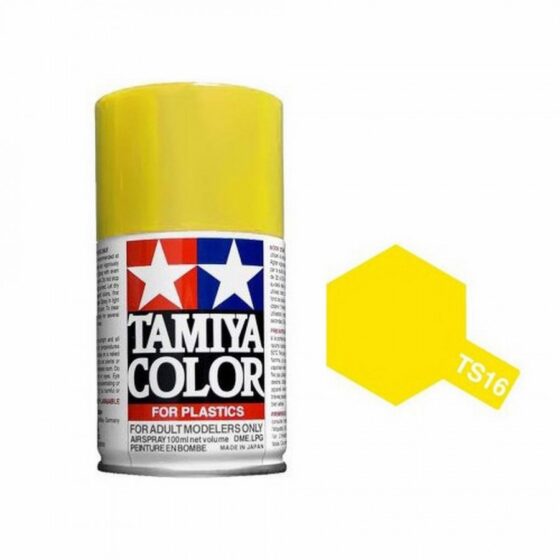 TAMIYA Nitro Oil Spray Can TS-16 Yellow 100ml