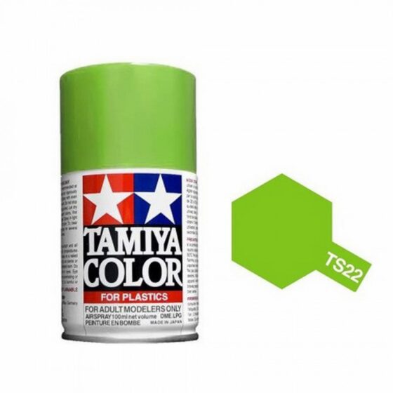 TAMIYA Nitro Oil Spray Can TS-22 Bright Green 100ml
