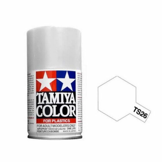 TAMIYA Nitro Oil Spray Can TS-26 Pure White 100ml