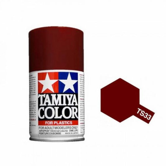 TAMIYA Nitro Oil Spray Can TS-33 Dark Red 100ml