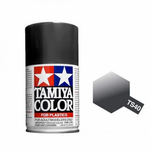 TAMIYA Nitro Oil Spray Can TS-40 Metallic Black 100ml
