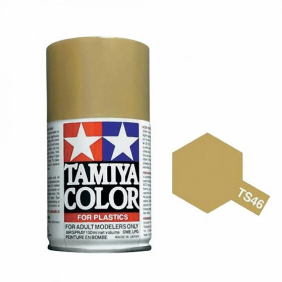 TAMIYA Nitro Oil Spray Can TS-46 Bright Sand Color 100ml