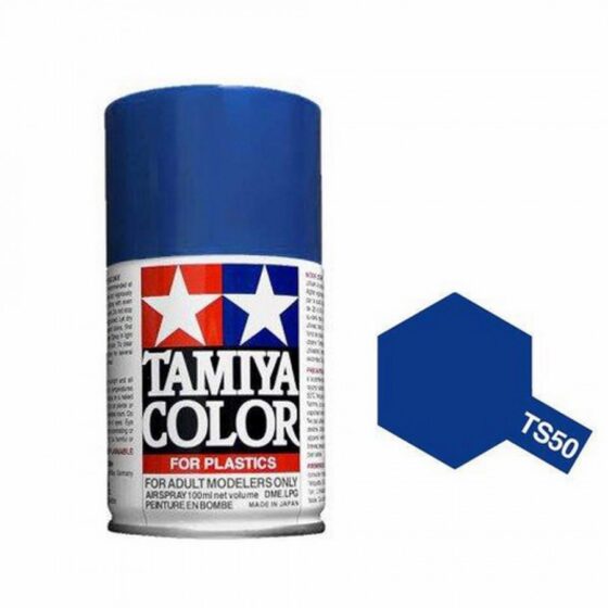 TAMIYA Nitro Oil Spray Can TS-50 Mica Blue 100ml