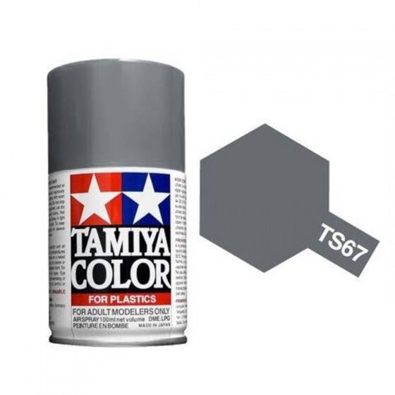 TAMIYA Nitro Oil Spray Can TS-67 Sasebo Navy Factory Gray (Japanese Navy) 100ml