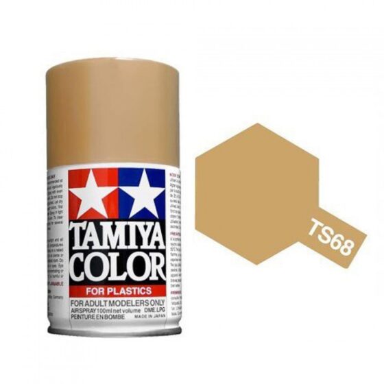 TAMIYA Nitro Oil Spray Can TS-68 Wood Deck Color 100ml