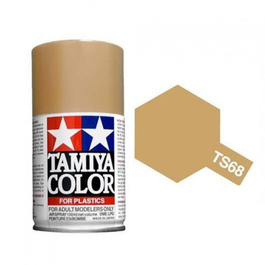 TAMIYA Nitro Oil Spray Can TS-68 Wood Deck Color 100ml