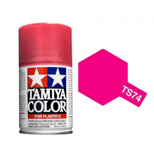 TAMIYA Nitro Oil Spray Can TS-74 Transparent Red 100ml