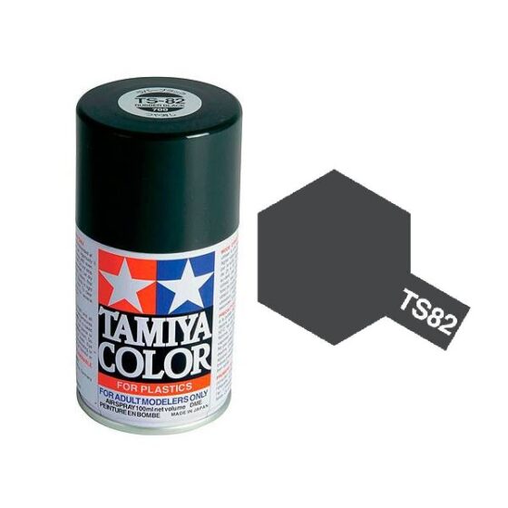 TAMIYA Nitro Oil Spray Can TS-82 Rubber Black 100ml