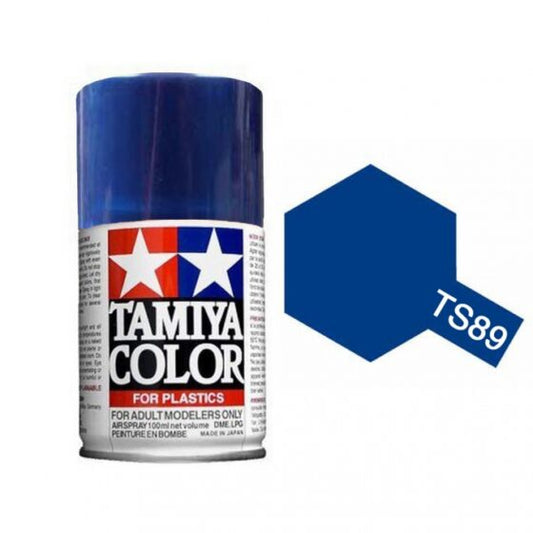 TAMIYA Nitro Oil Spray Can TS-89 Pearl Blue 100ml