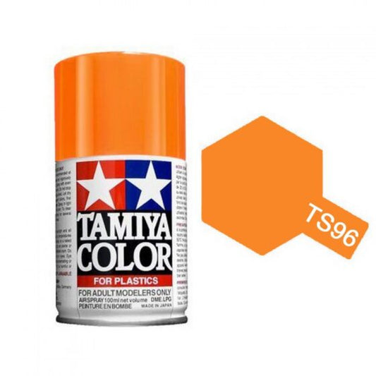 TAMIYA Nitro Oil Spray Can TS-96 Fluorescent Orange 100ml
