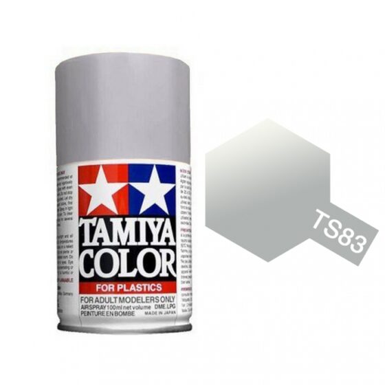 TAMIYA Nitro Oil Spray Can TS-83 Metallic Silver 100ml