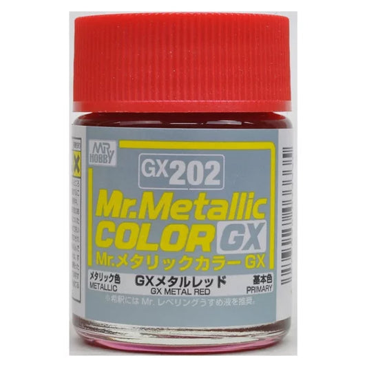 Mr.Hobby Mr.Color GX Oil-based Model Oil – GX202 GX Metallic Red 18ml