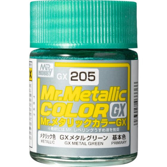 Mr.Hobby Mr.Color GX Oil-based Model Oil – GX205 Metallic Green 18ml