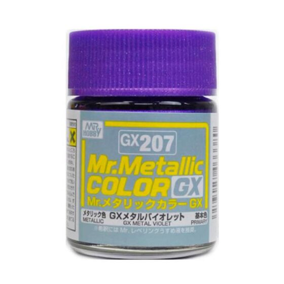 Mr.Hobby Gunze Mr.Color GX Oil-based Model Oil – GX207 Metallic Blue Purple 18ml