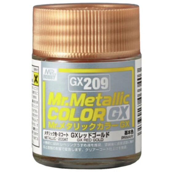 Mr.Hobby Mr.Color GX Oil-based Model Oil – GX209 Red Gold 18ml