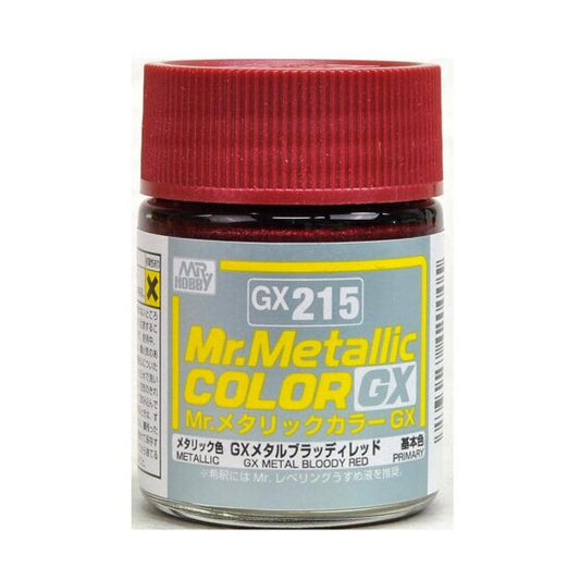 Mr.Hobby Mr.Color GX Oil-based Model Oil – GX215 Metallic Blood Red 18ml