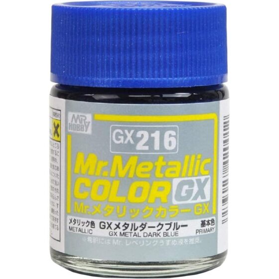 Mr.Hobby Mr.Color GX Oil-based Model Oil – GX216 Metallic Dark Blue 18ml