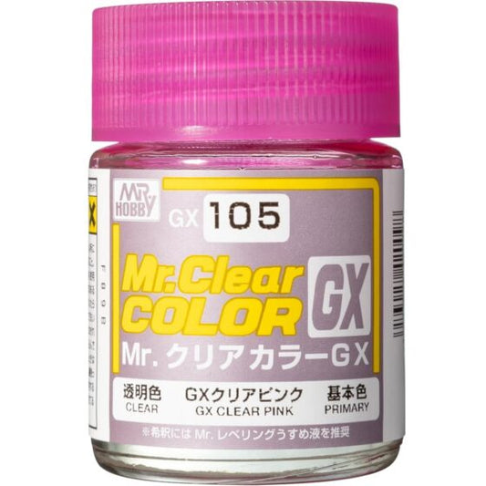 Mr.Hobby Mr.Color GX Oil-based Model Oil – GX105 Transparent Pink 18ml