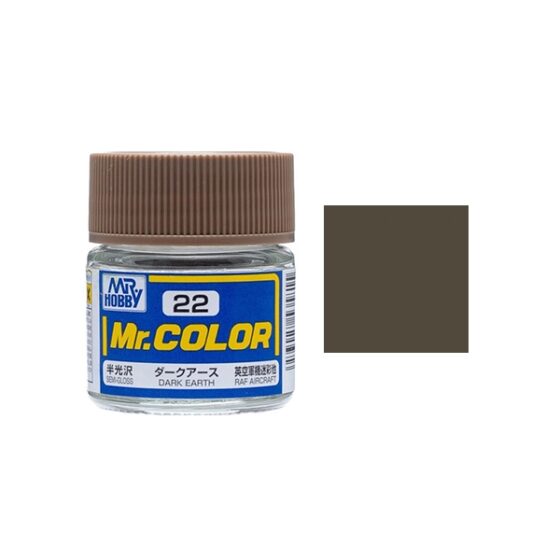 Mr.Hobby Gunze Mr.Color Oil Model Oil – C022 Dark Earth Color 10ml