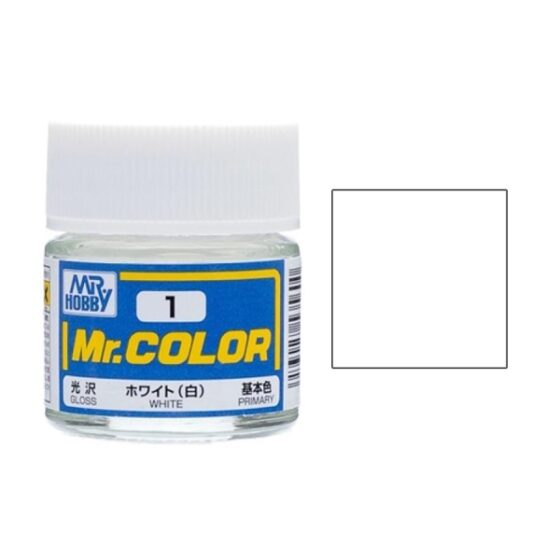 Mr.Hobby Gunze Mr.Color Oil Model Oil – C001 White 10ml