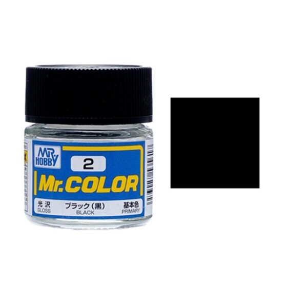 Mr.Hobby Gunze Mr.Color Oil Model Oil – C002 Black 10ml