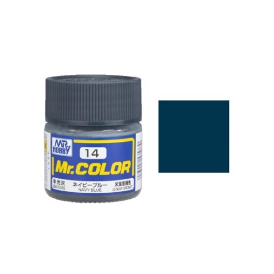 Mr.Hobby Gunze Mr.Color Oil-based Model Oil – C014 Navy Blue 10ml