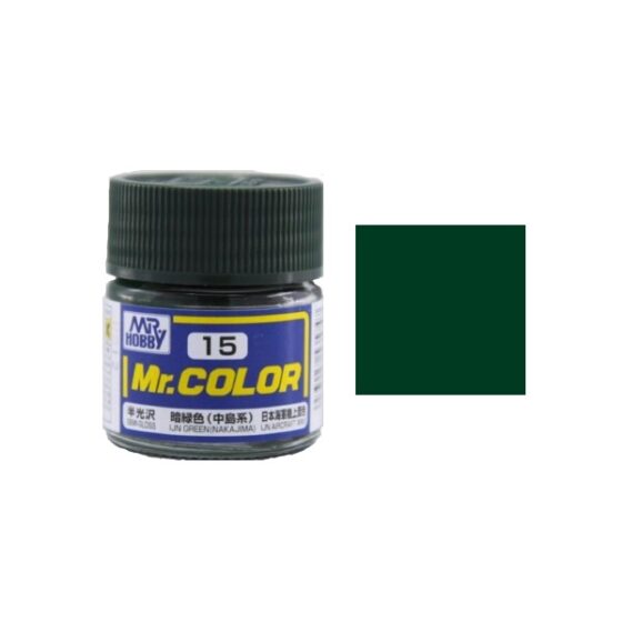 Mr.Hobby Gunze Mr.Color Oily Model Oil – C015 Dark Green (Nakajima) 10ml
