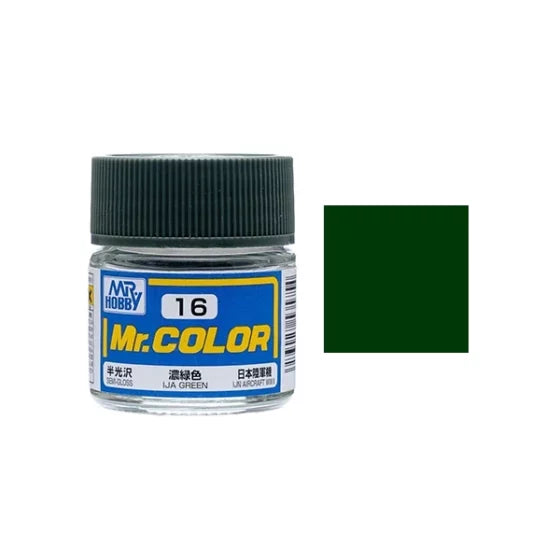 Mr.Hobby Gunze Mr.Color Oily Model Oil – C016 IJA Green 10ml