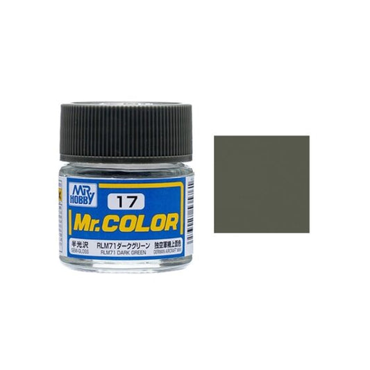 Mr.Hobby Gunze Mr.Color Oily Model Oil – C017 RLM71 Army Green 10ml