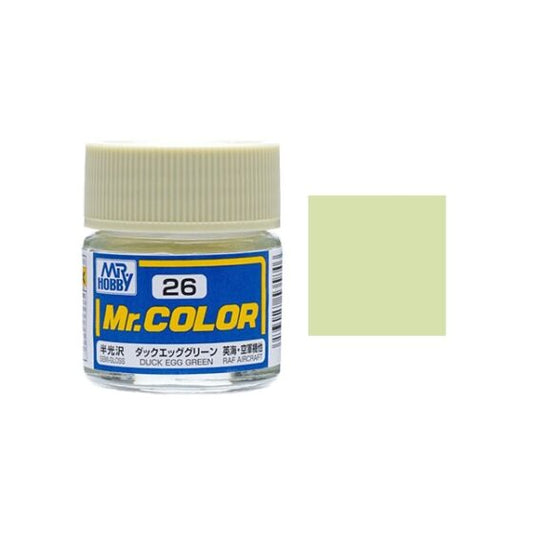 Mr.Hobby Gunze Mr.Color Oily Model Oil – C026 Duck Egg Green 10ml