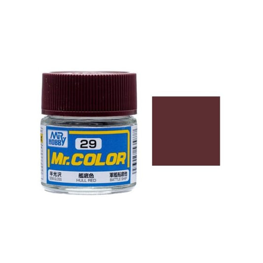 Mr.Hobby Gunze Mr.Color Oily Model Oil – C029 Bottom Red 10ml