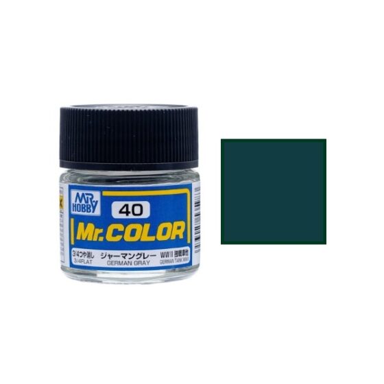 Mr.Hobby Gunze Mr.Color Oil-based Model Oil – C040 German Gray 10ml