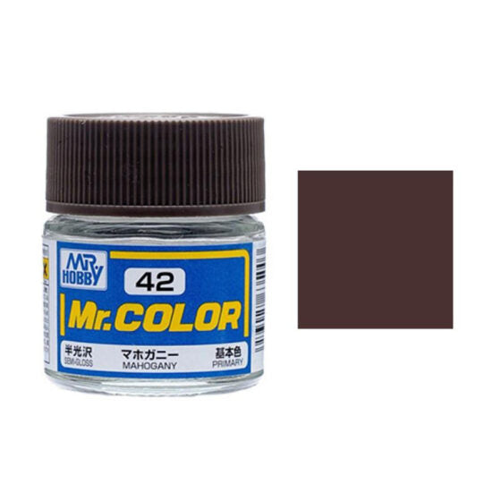 Mr.Hobby Gunze Mr.Color Oil-based Model Oil – C042 Dark Brown 10ml