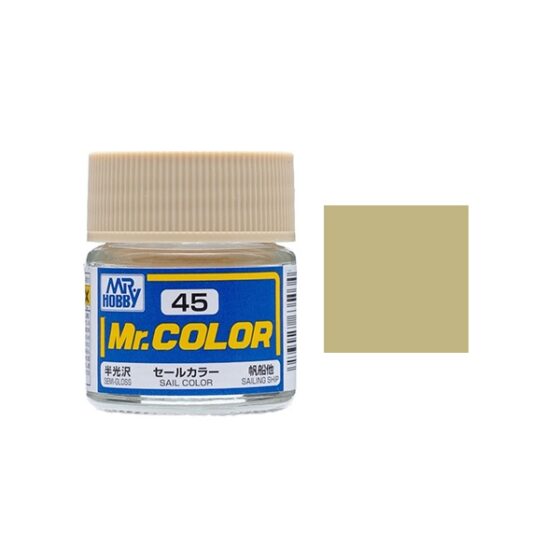 Mr.Hobby Gunze Mr.Color Oil-based Model Oil – C045 Sail Color 10ml