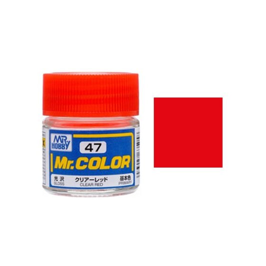 Mr.Hobby Gunze Mr.Color Oily Model Oil – C047 Transparent Red 10ml
