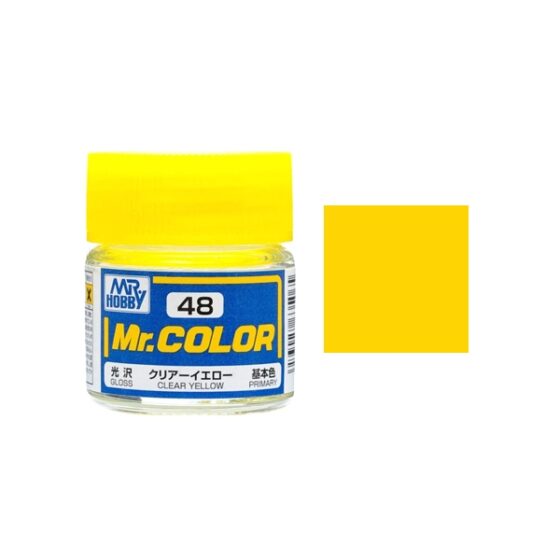 Mr.Hobby Gunze Mr.Color Oily Model Oil – C048 Transparent Yellow 10ml